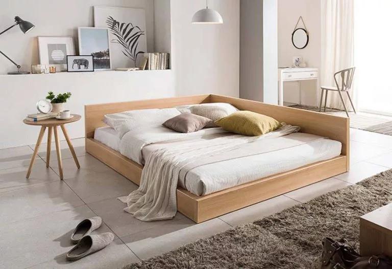 giường ngủ gỗ công nghiệp 