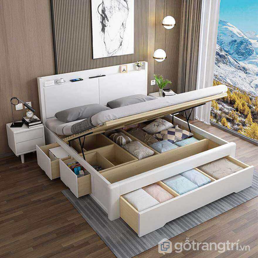 Địa chỉ mua giường ngủ gỗ thông minh uy tín, giá tốt
