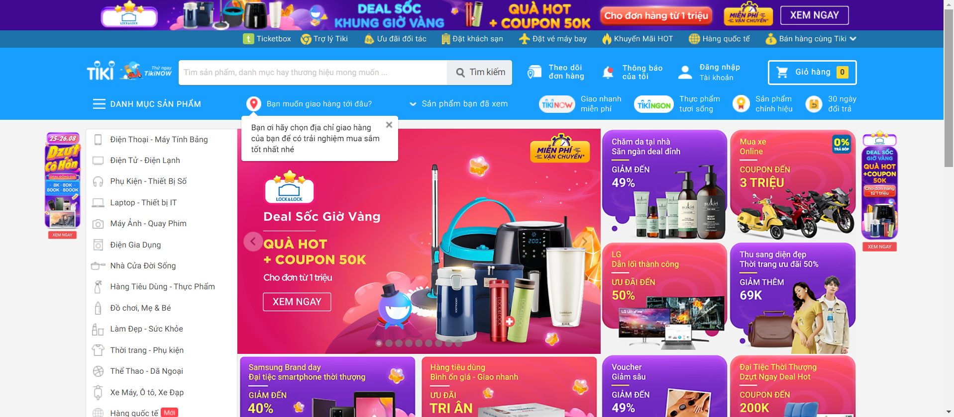 Top 5 sàn thương mại điển tử lớn nhất Việt Nam