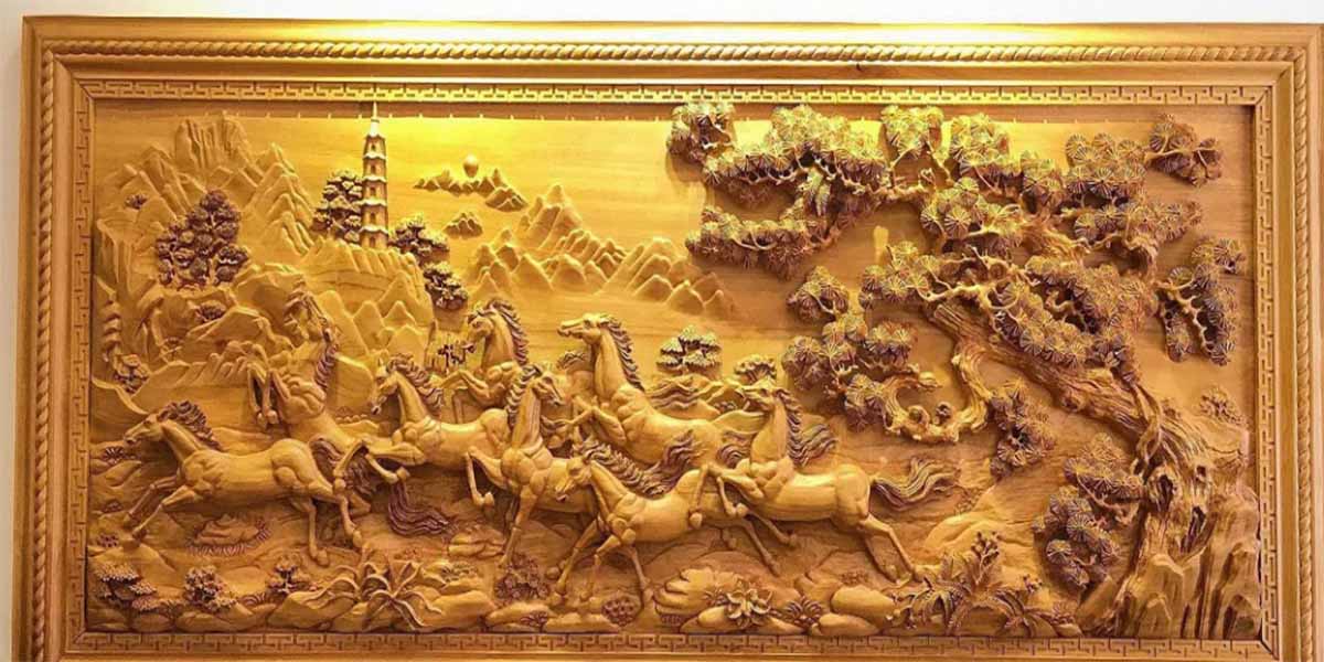 Ngắm Nhìn Mẫu Tranh Gỗ Treo Tường Hiện Đại Đẹp Nhất Hiện Nay - Nghề Gỗ